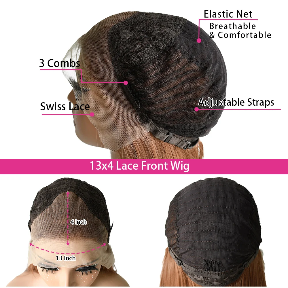 180Density Honey Blonde Perücke Synthetische Deep Wave Lace Front Perücken Blonde Curly 13x4 HD Lace Front Perücken vorgezupft für Frauen