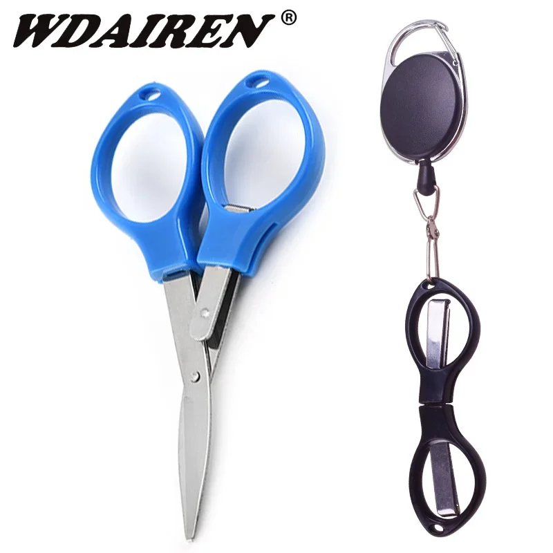 WDAIREN Fishing Quick Knot Tool kit Telescopic buckle Fishing Line Folding Cutter Clipper Nipper Hook Sharpener Fly Tying Tool