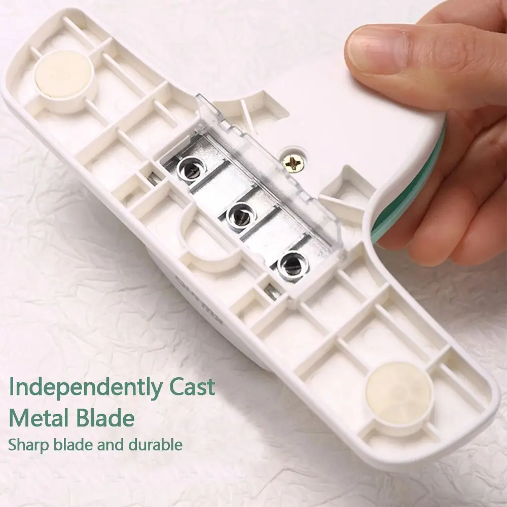 Durable 3 Holes Hole Punch Manual A5 A6 A7 Paper Puncher Tool Loose-Leaf Notebook Portable Ring Binder