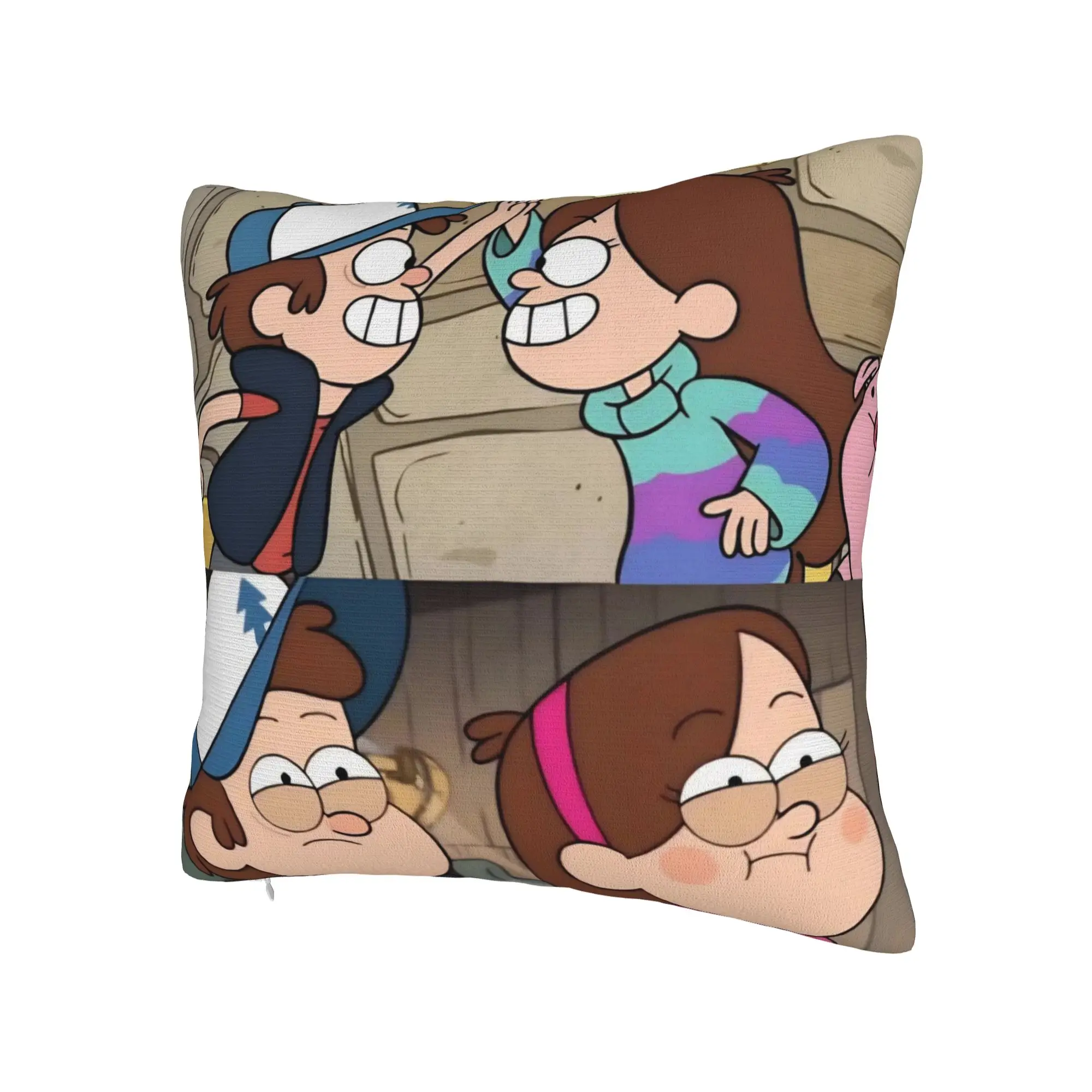 G-Gravity Falls Pillow Covers Merch Printing Cushion Cover Decorations  Throw Pillow Case Cover Home Multi-Size