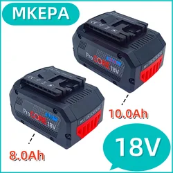 8.0Ah 10.0Ah ProCORE replacement battery, for Bosch 18V cordless tools lpega BAT609 BAT618 GBA18V 21700 high power 5C power cell