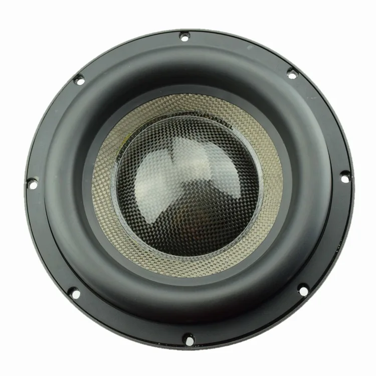 (1pcs speaker)Factory OEM 10 Inch Big Carbon Fiber Basin Woofer Speakers 4Ohm/8Ohm Super Woofer Horn Subwoofer Speaker for Home
