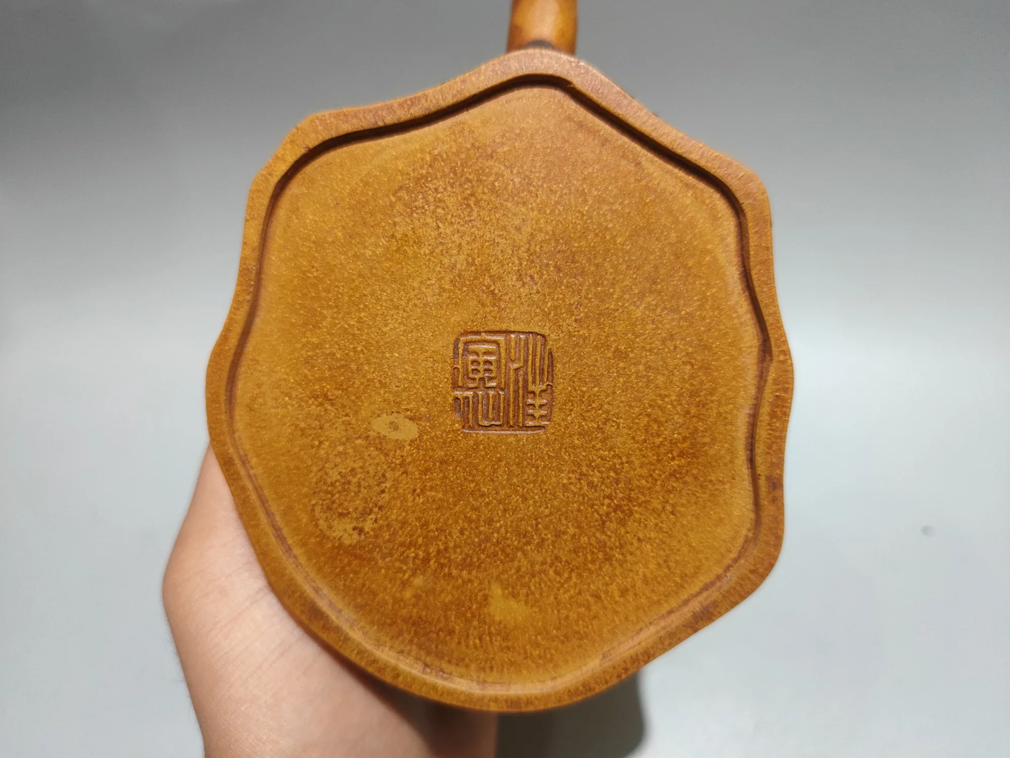 Purple Clay Pot Raw ore Huangduan sand Pine needle stump teapot Two tone teapot Kettle Teapot Pot Tea Tasting