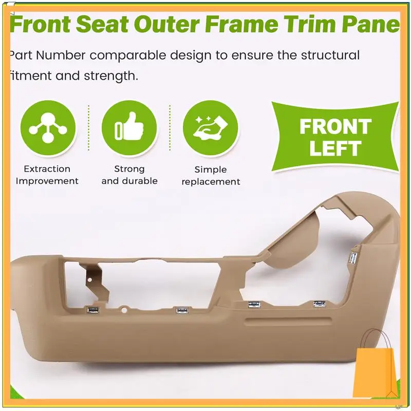

Trending For Ford F-150 Lincoln Mark LT 11-14 Front Seat Outer Cover Seat Outer Guard L:BL3Z-1562187-AA BL3Z1562187AA