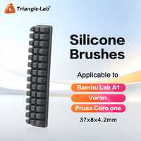 Trianglelab A1 Silicone Brushes / Voron Silicone Brushes / Prusa Core one Silicone Brushe Nozzle Brush Wiping Gentle on nozzles