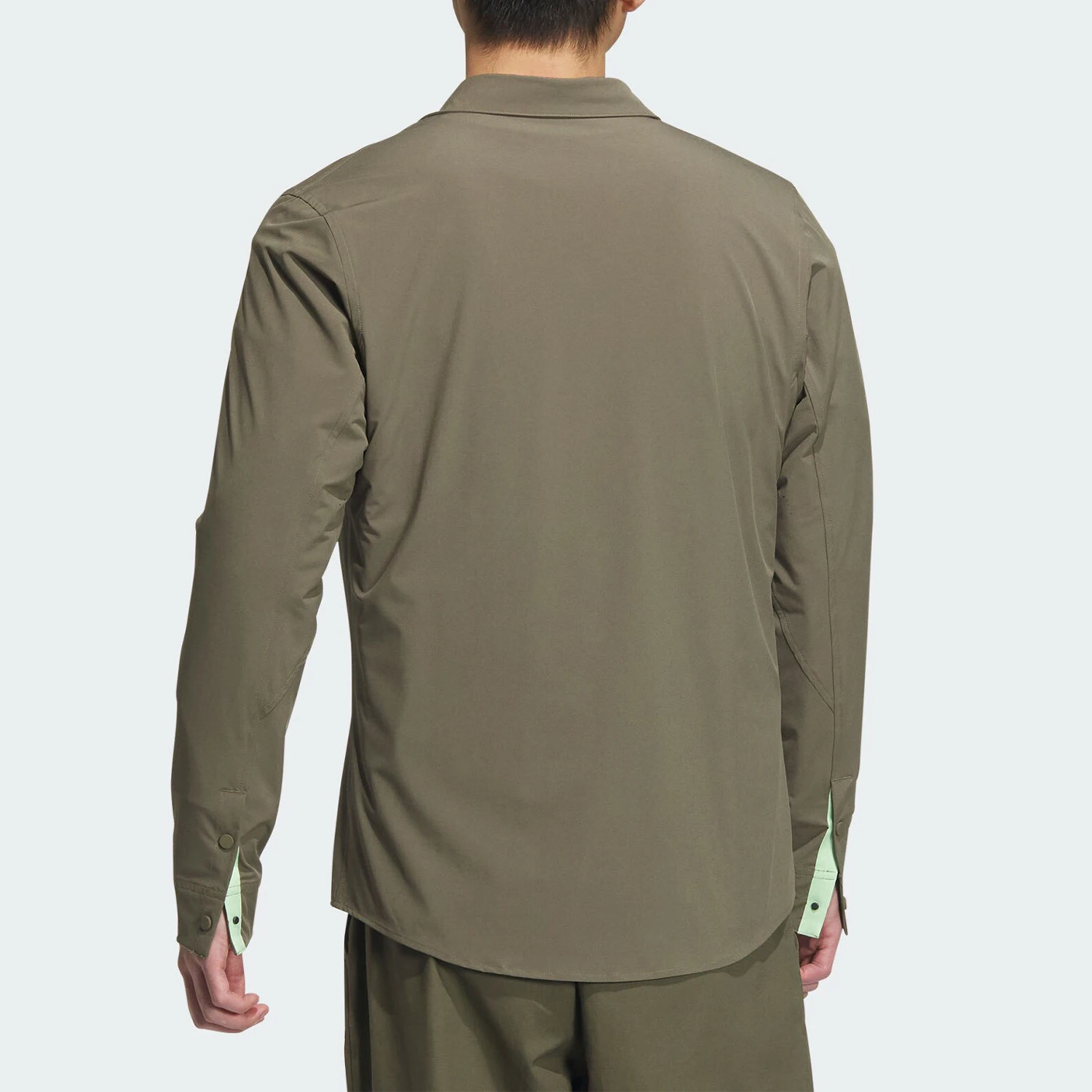 قميص أديداس الرسمي الأصيل الجديد للرجال بأكمام طويلة وقصة ضيقة JE8599