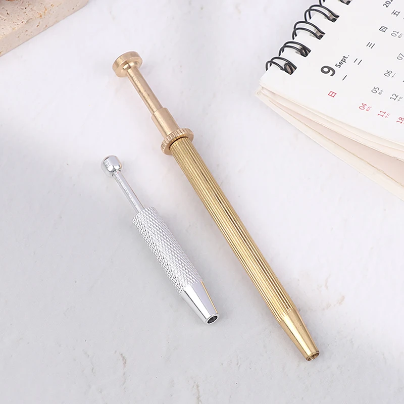 Diamond Claw Tweezer Piercing Ball Grabber Tool Pick Up Tool With 4Prongs Holder Claw Tweezers Small Parts Pickup IC Chips Gems