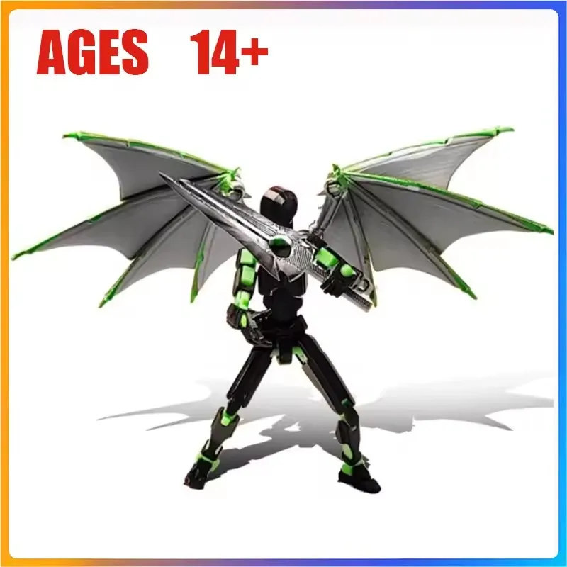 

1 Set DIY Decompression Tool Lucky 13 Figure Robot Toys Joint Movable 3D Printing Generation Dummy Titan13 Doll Action Figure