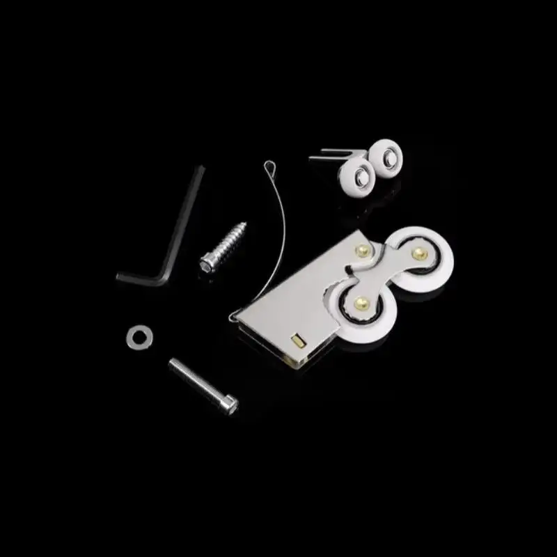 Schiebetürrolle für Kleiderschränke, robust, verschleißfest, für reibungsloses Gleiten, Hardware für die Reparatur von Schränken, DIY-Heimwerkerbedarf. – Detail 6