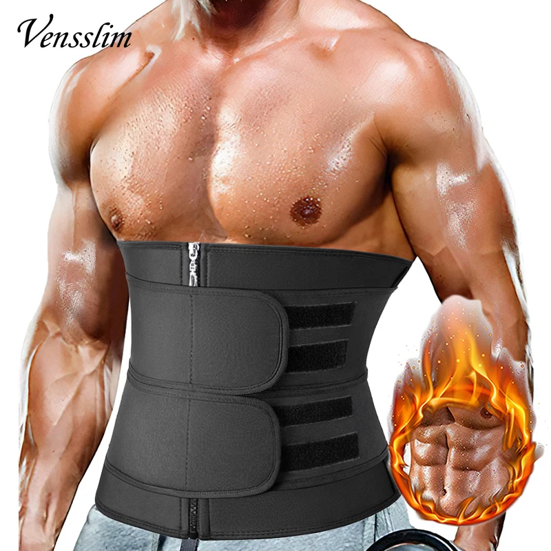 Vensslim Männer Workout Taille Trainer Bauch Control Gürtel Abnehmen Sauna Body Shaper Trimmer Bauch Shapewear Gewicht Verlust Korsett