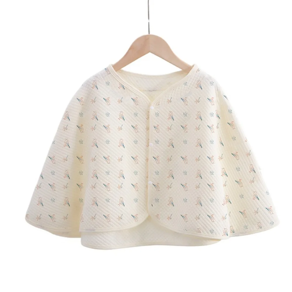 

Floral Printed Cotton Mother Cape Blanket Keep Warm Feeding Cover Cartoon Mommy Shawl Breathable Soft Summer Warm Shawl Cloak