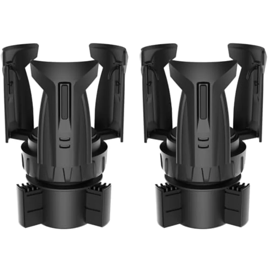 

Car Cup Holder Expander, Cup Holder Extender Adapter with Expandable Arm and Adjustable Base, Compatible with Yeti Ramblers, Hy