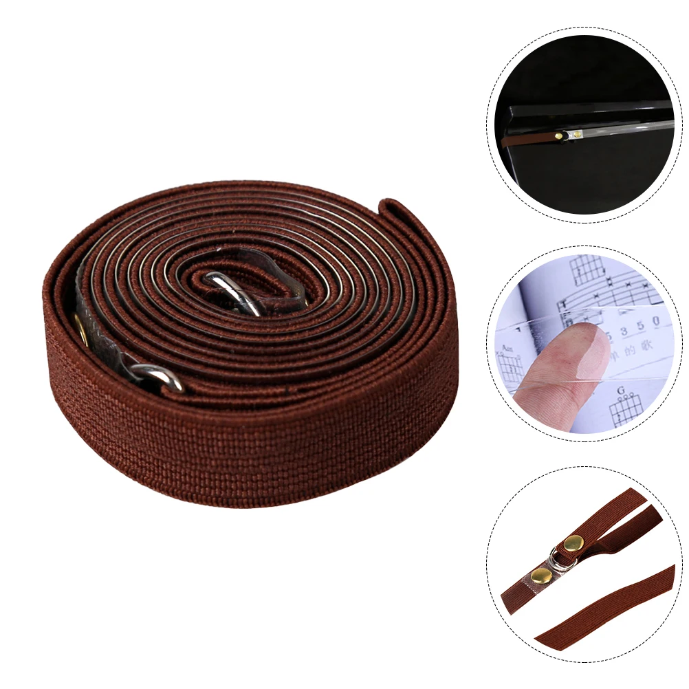 

Piano Score Tape Simple Music Assistant Transparent Pressure Band Folder Portable Universal Clip For Books