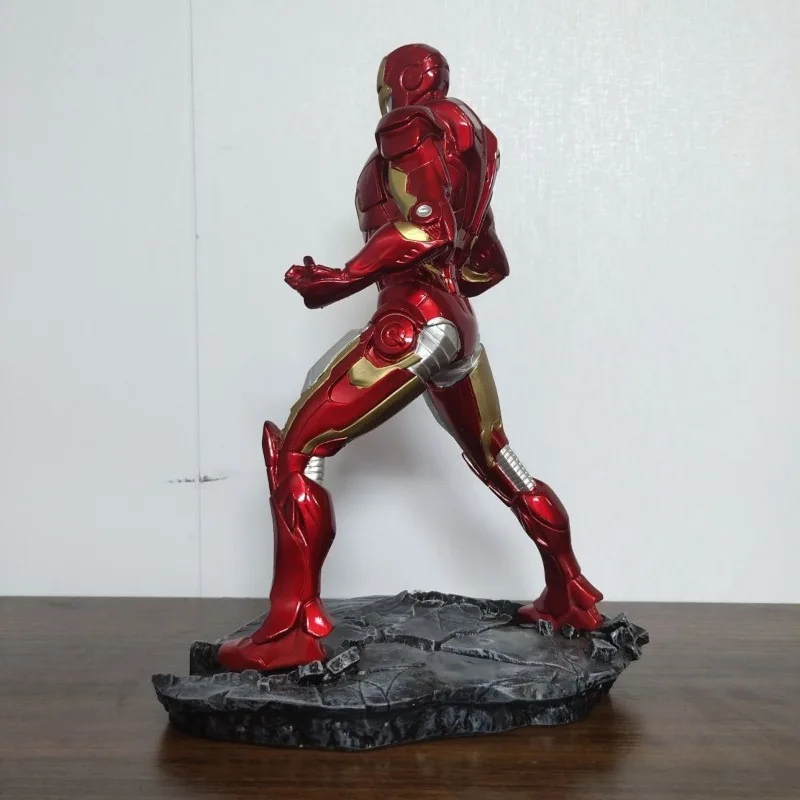 ฟิกเกอร์ไอรอนแมน MK7 รุ่นการต่อสู้ ขนาด 32 ซม. ของสะสมอนิเมะ โมเดลตกแต่งโต๊ะทำงาน ของขวัญวันหยุด ของเล่นเด็ก