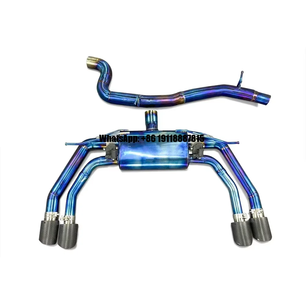 

Perfectly Customized Titanium Alloy Smart Valve Cat Back Exhaust Specifically Designed for Audi S3 2.0T 2015+
