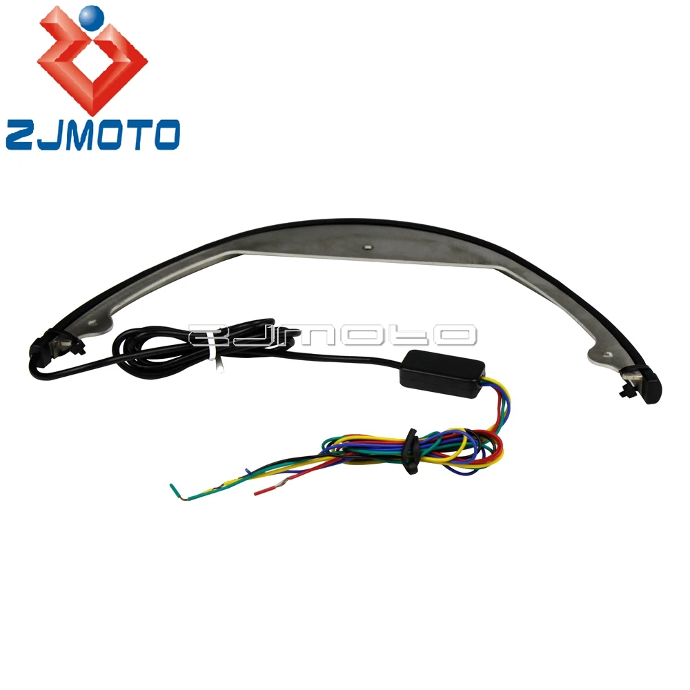 Motorcycle LED Tail Tidy Fender Eliminator Bracket w/ Sequential Tail Turn Signal Brake Light For Suzuki Boulevard M109R M90 06+