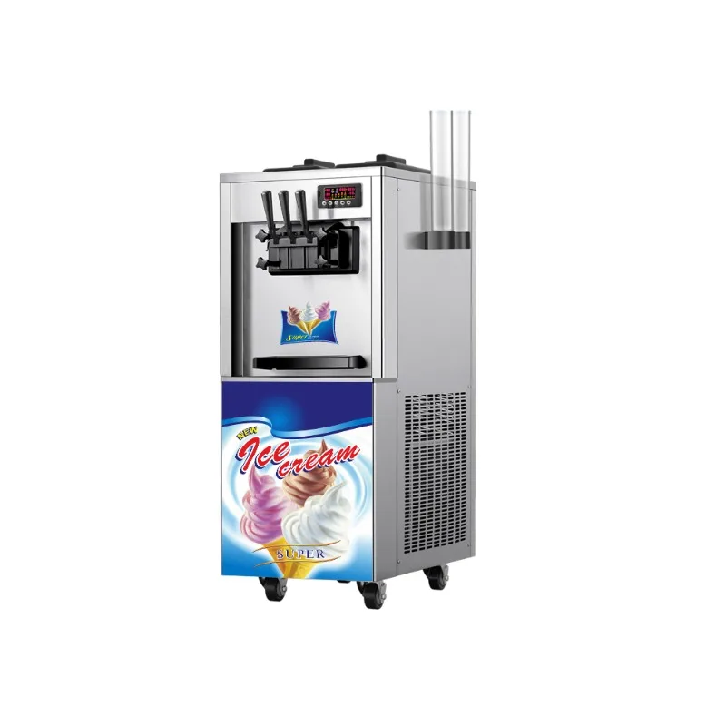 

Rebirth Hot Sale Fashion 3 Flavors Automatic Ice Cream Making Machines Homemade Ice Cream Machine