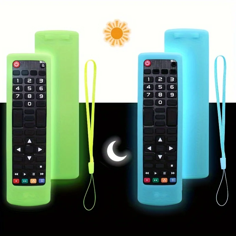 1pc Suitable for LG Remote Control Protective Case AKB75095308 Universal Silicone Protective Case to Prevent Falls and Collision