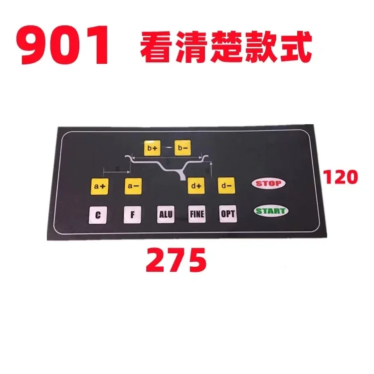 1PC Balancing Machine Parts 901/902 Keyboard Control Panel Touch Switch