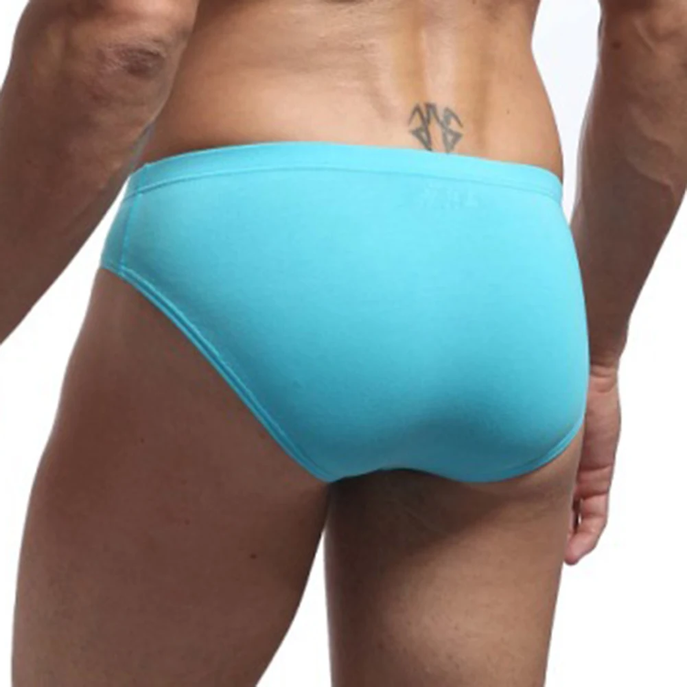 

Breathable Underpants Low Waist Briefs Daily Use Classic Brief Style Men's Sexy Underwear Penises Bag Underwear