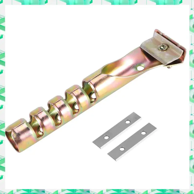 

FIZP Paint Scraper Heavy Duty Alloy Scraper With 2PCS Double-Sided Blades For Removing Grout, Paint, Glue, Rust