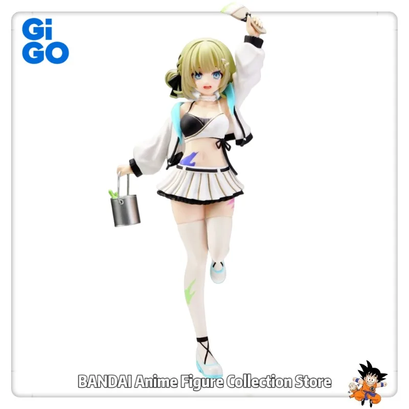 

In Stock Original GIGO Buspop! Scale Figure Play with Paint HANABUSA LISA Height 20 Cm Model Decoration Toys Collection Gift