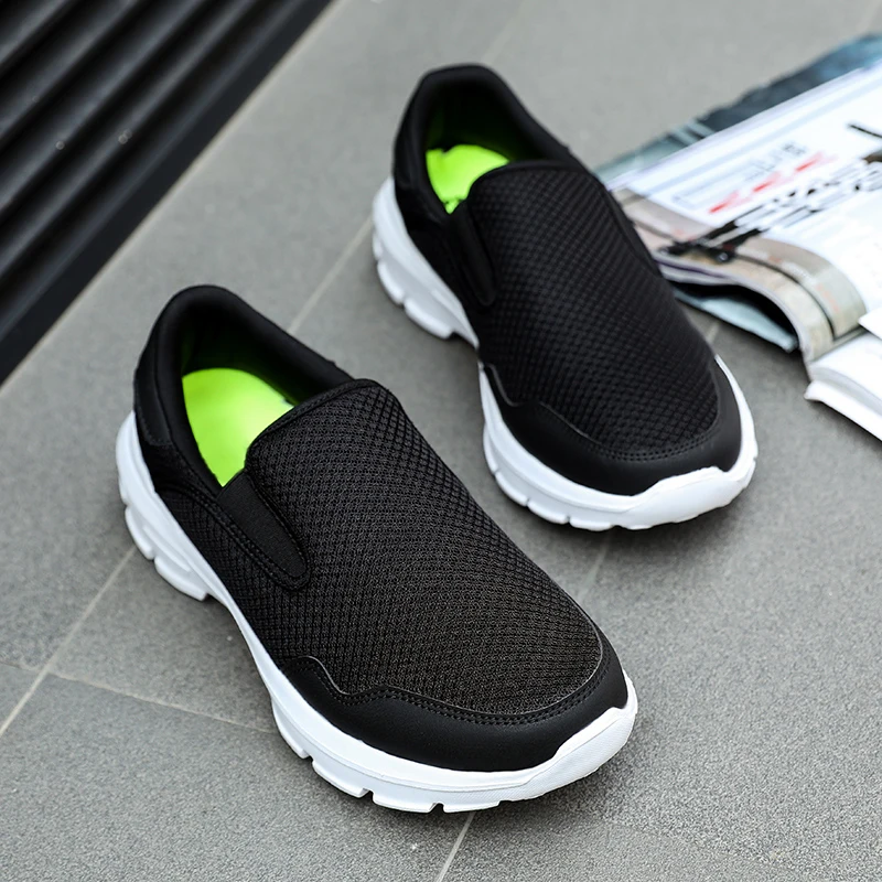 YISHEN Casual Shoes Men\'s Sneakers Breathable Running Shoes Unisex Comfortable Classic Slip On Couple Sneakers Tenis Masculino