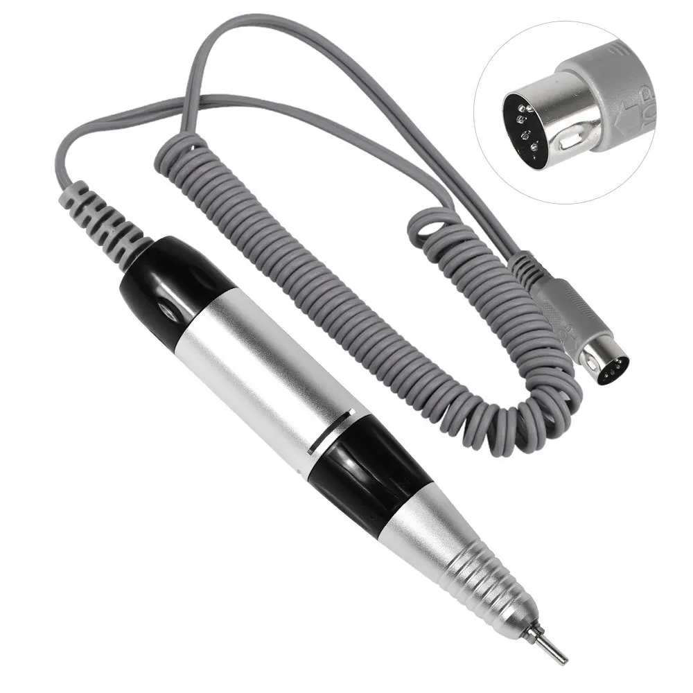

Electric Nail Drill Handpiece for Nail Art Manicure Pedicure Machine with Steel & Plastic