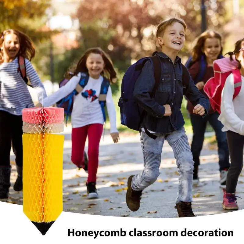 Honeycombs Paper 6pcs Pencil Honeycombs Balls Creative Classroom Decorations Versatile Beautiful Crayon Classroom Decor For