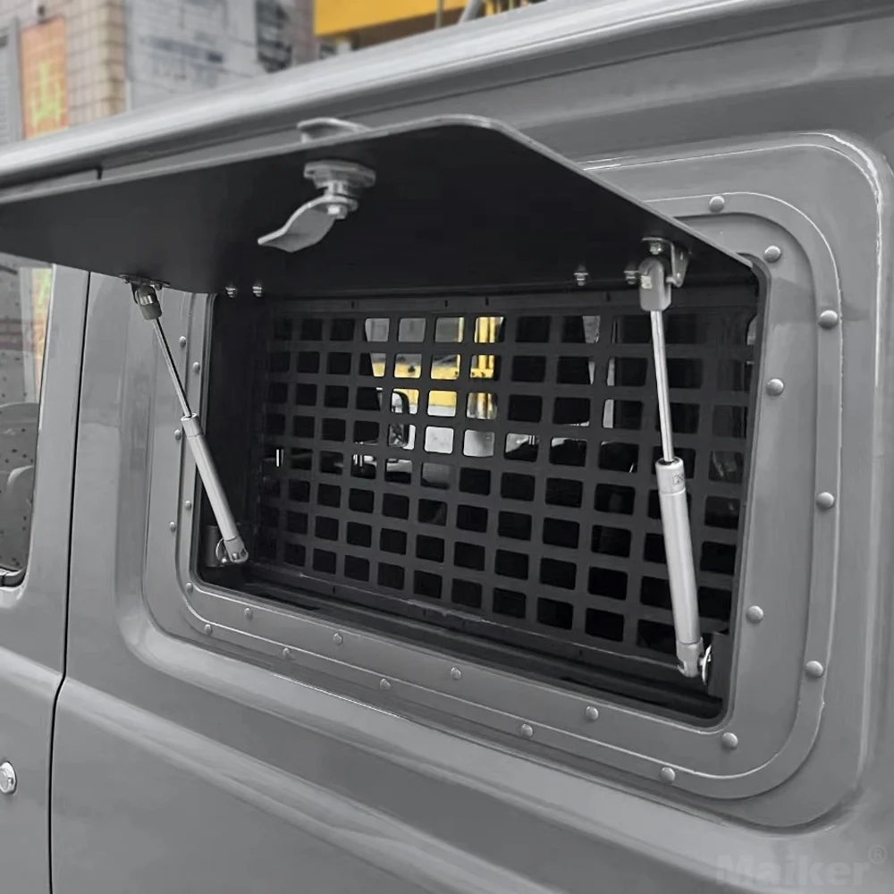 

Maiker Off Road Aluminum Multifunctional Side Window Expansion Panel For Suzuki Jimny JB74 2019-on Exterior Accessories