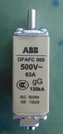 

Fuses: OFAFC 000 500V 63A gG 120KA / OFAFC 000 500V 40A / OFAFC 000 500V 50A 80A / OFAFC 000 500V 100A gG 120KA