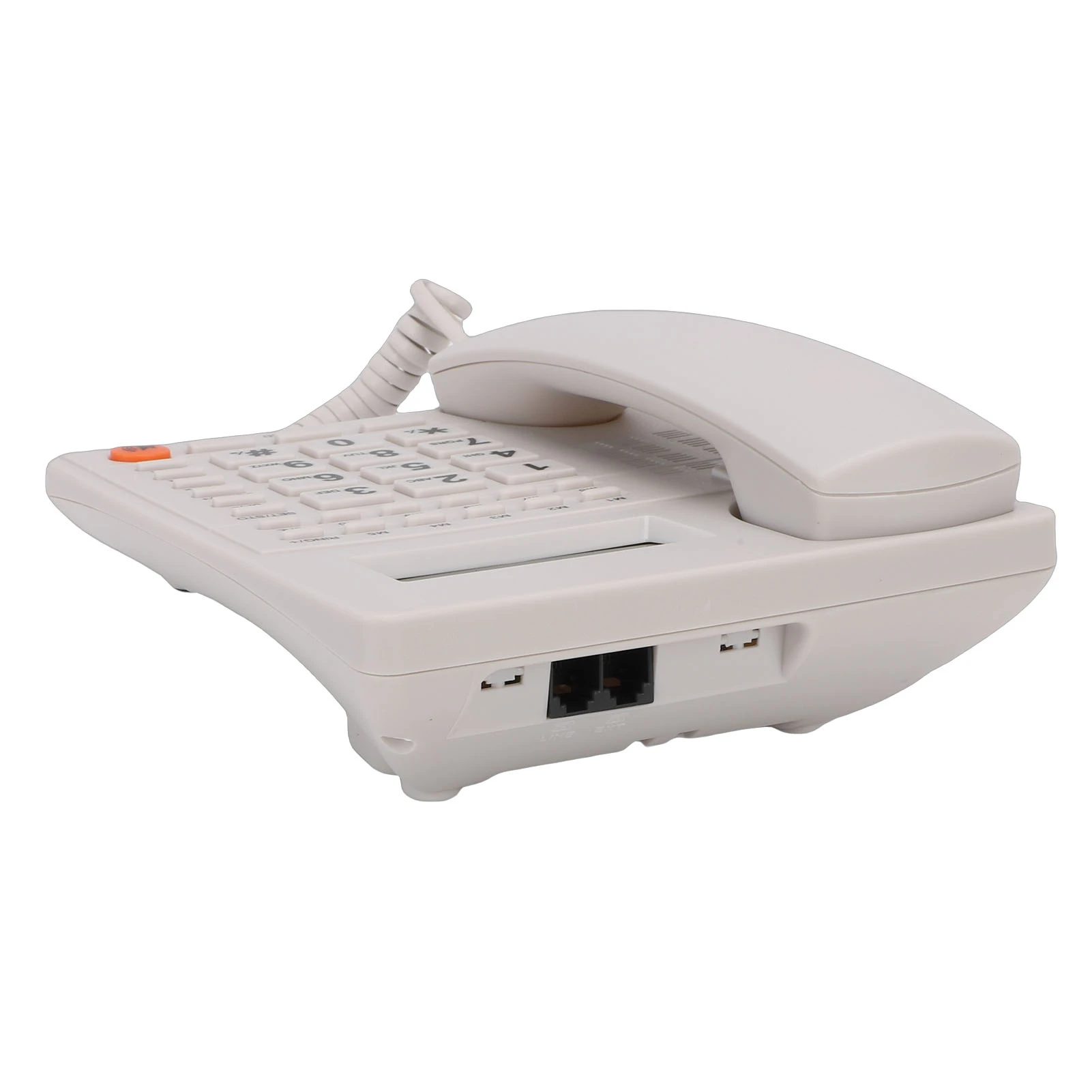 Corded Desk Telephone Home Phone Corded Landline Phone Caller ID Hotel Home Phone Large Key Telephone With Speaker Clear Display