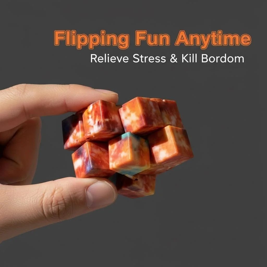 

Кубик-антистресс для снятия тревоги, сенсорная игрушка-кубик для рук, для взрослых и детей, для снятия стресса, подарки на рождественскую вечеринку