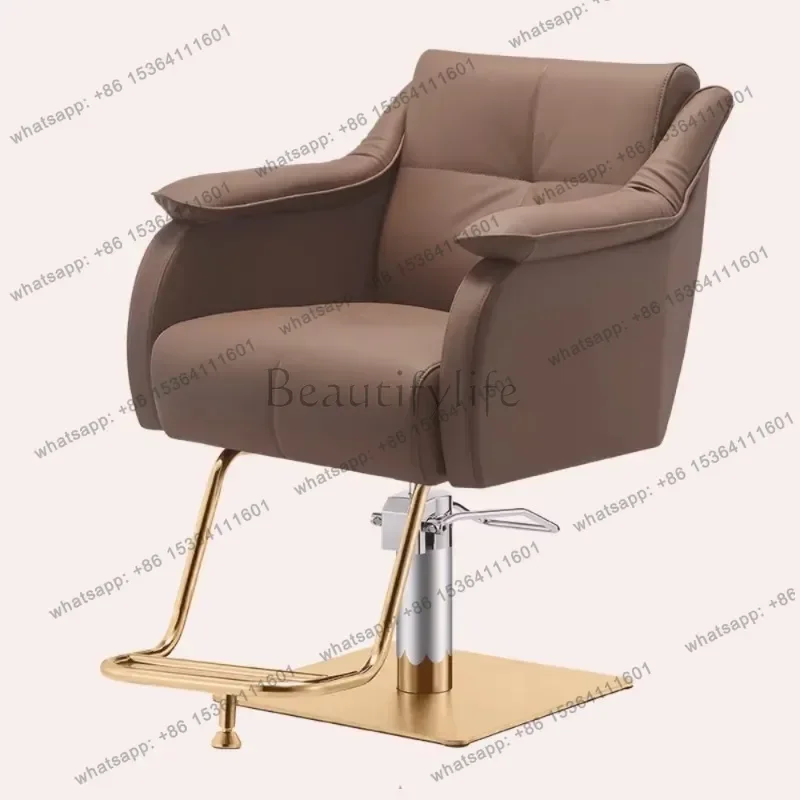 LSNordic Comfortable Barber Chair Aesthetic Modern Simple Salon Hairdresser Chair Luxury Personalized Kapperstoel Hair Furniture