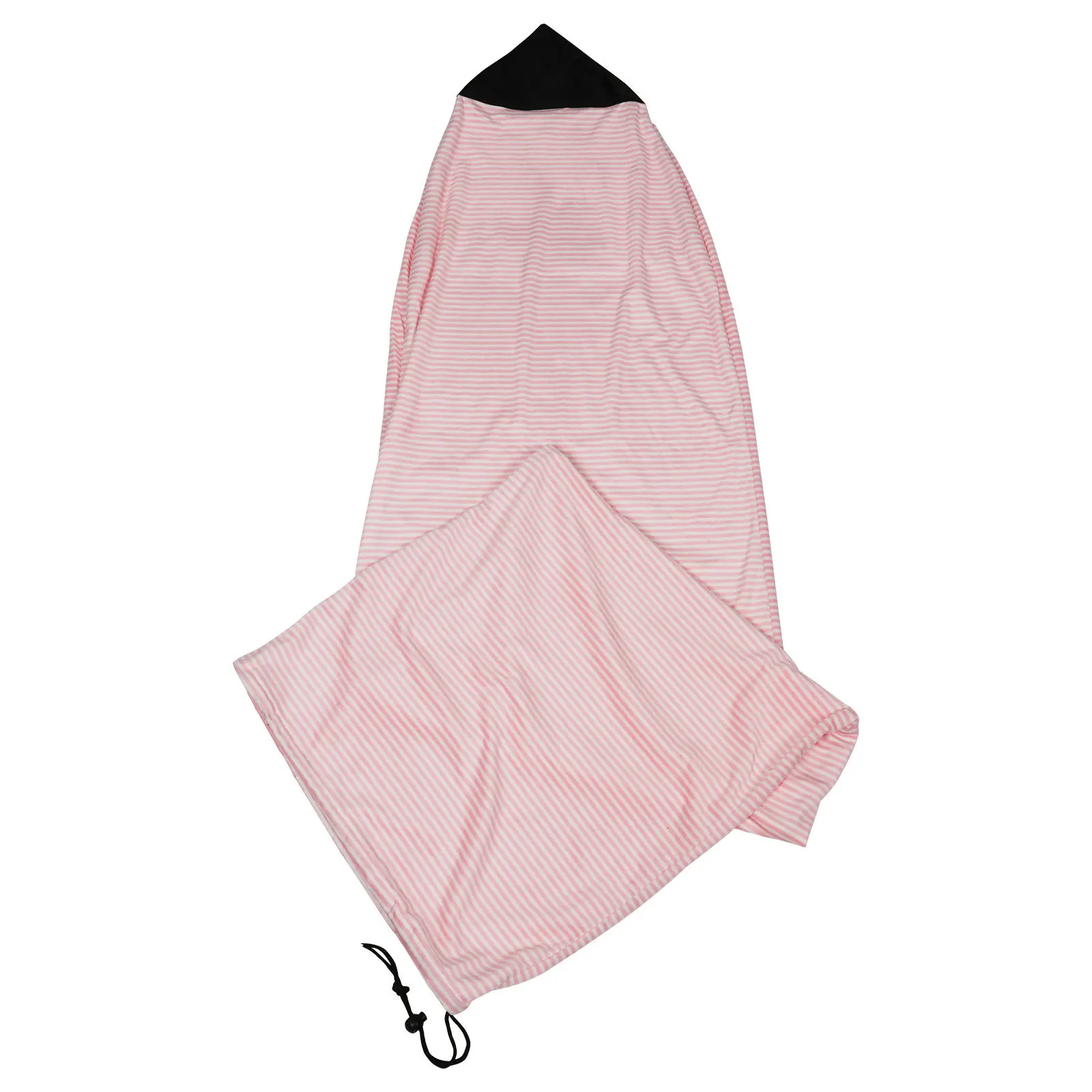 Surfboard Protection Sleeve Universal Fit Pink White Surf Bag Sock For Storage Travel Sun Protection Paddleboard Snowboard