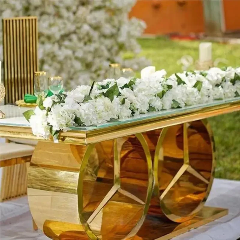 

high quality marble dining room furniture wedding dining table design