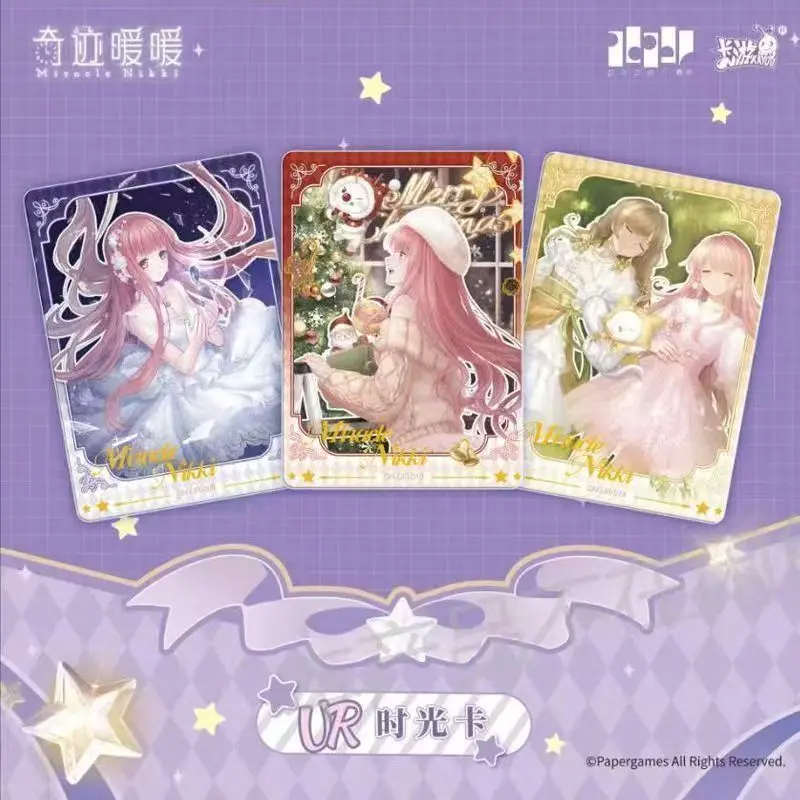 KAYOU Echte Miracle Nikki Karten Variety Stars Wonder Pack Anime Peripherie Sammlung Karten Mädchen Spielzeug Geschenke