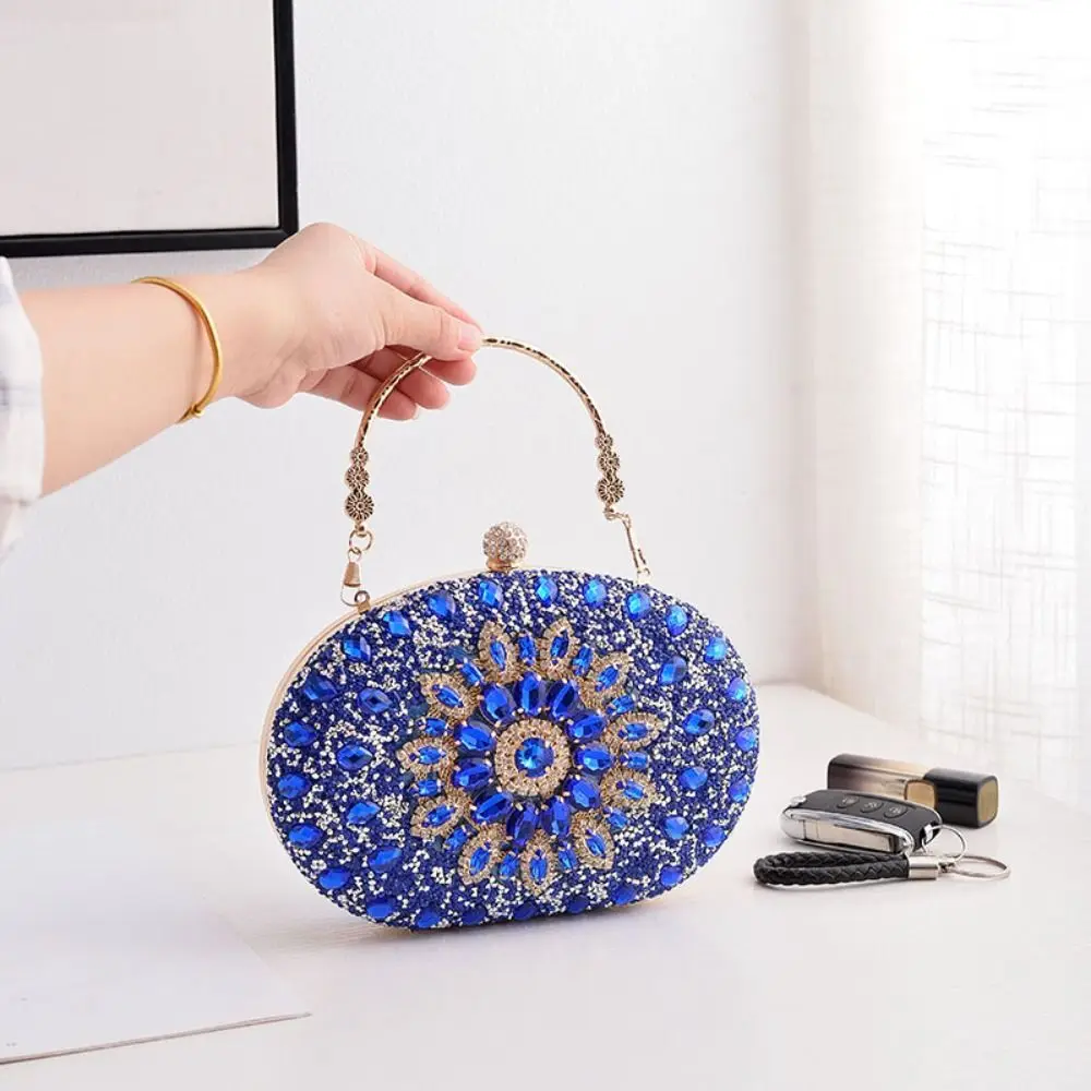 

Crossbody Bag Luxury Rhinestone Evening Banquet Bag Shoulder Bag Crystal Qipao Handbag Wrist Bag Party Dinner Bag Party
