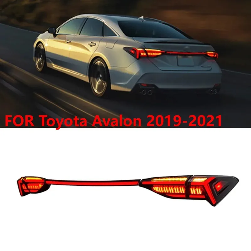 

For Toyota Avalon 2019-2021 LED Tail Lights Trunk Lamp Turn Signal Rear Brake Lights Smoke Plug and Play