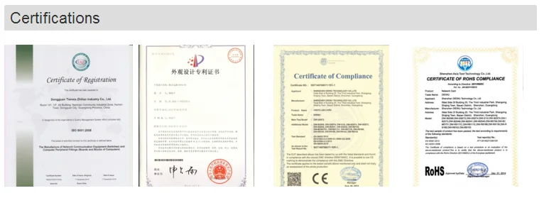 PCIe 2포트 기가비트 POE 랜 카드 장치 자동화 비전 프레임 서버 어댑터