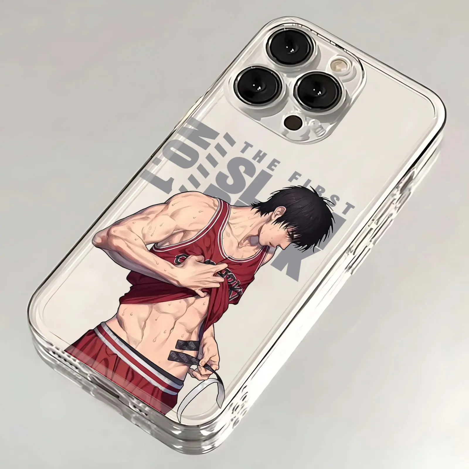 Capa Anime Slam Dunk Transparente para Samsung, Capa para A73, A72, A71, A55, A52, A51, A50, A35, A33, A32, A31, A30, A24, A23, A22, a13, A12, A05, 5G