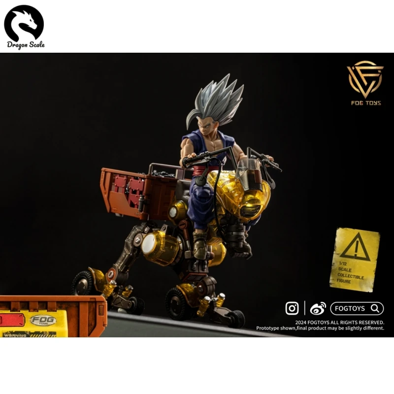 

In Stock Original Fogtoys Mist Toy Qixiang 26 Vehicle Series Colorful Transparent VER Motorcycle Action Figure Model Toys Gifts