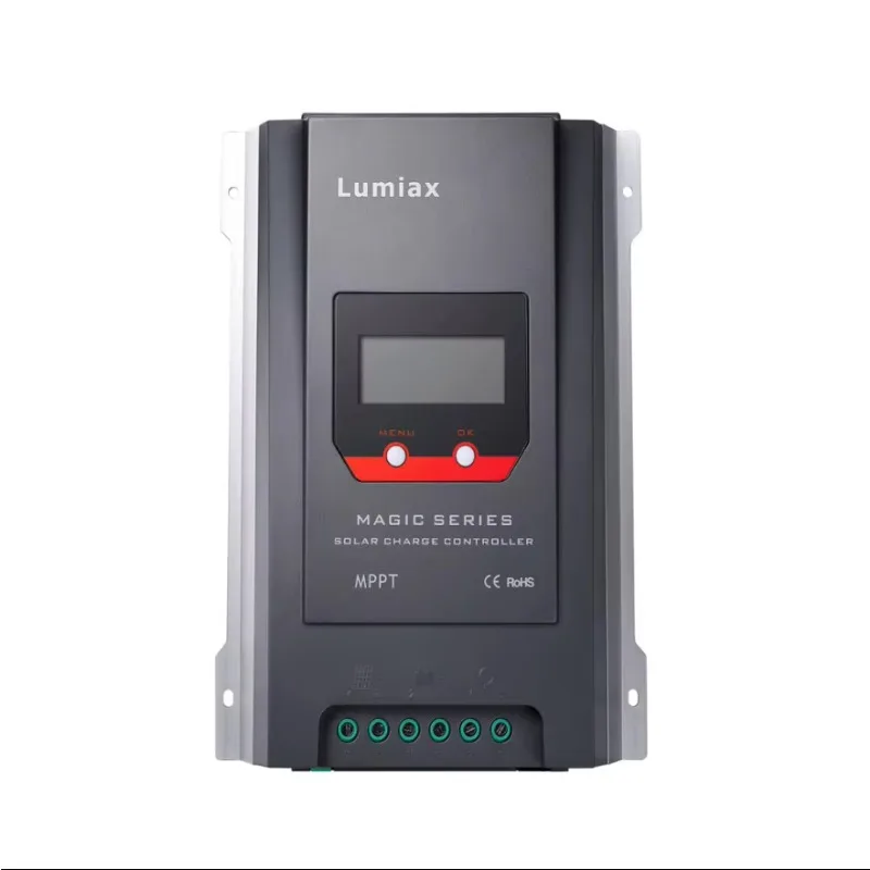 12V 24V 40A MPPT Solar Charge Controller with LED Display 99.9% Efficiency 520W/1040W Max PV Power for RV for MT2015