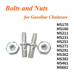 Chainsaw Guide Bar Bolt and Nut for MS170 MS180 MS211 MS231 MS251 MS271 MS291 MS362 MS382 MS461 MS661