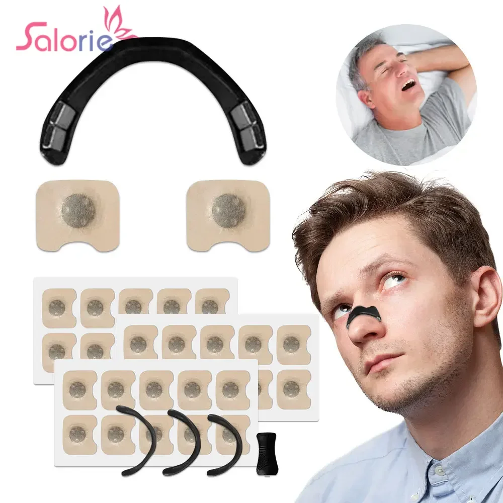 Nasal Breathing Dilators Starter Kits Nose Clip Magnetic Nose Strips Increase Sports Air Intake Improve Sleeping Reduce Snoring