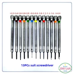 Watch repair tool/13 piece set screwdriver/watch screwdriver/driver/watch screwdriver/hand twist