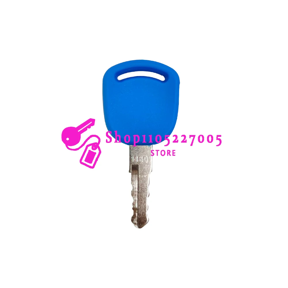 20/10/5/1PCS Brand New Ignition Key 14601 82003267 Compatible with New Holland Tractor T5030 T5040 T5050 T5060 T6010 T6020 T6030