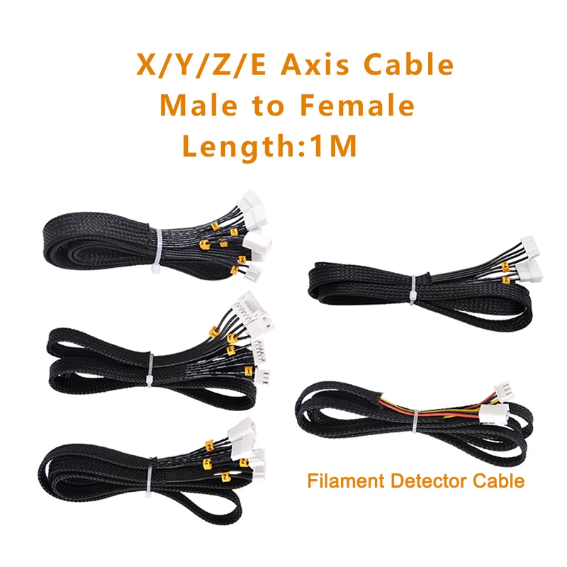 X/Y/Z/E Axis Motor And Limit Switch Extension Cable Filament