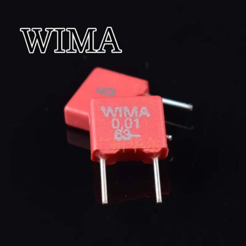 Authentic original German Weima 0.01UF 103 63V 100V 630V WIMA capacitor MKS2
