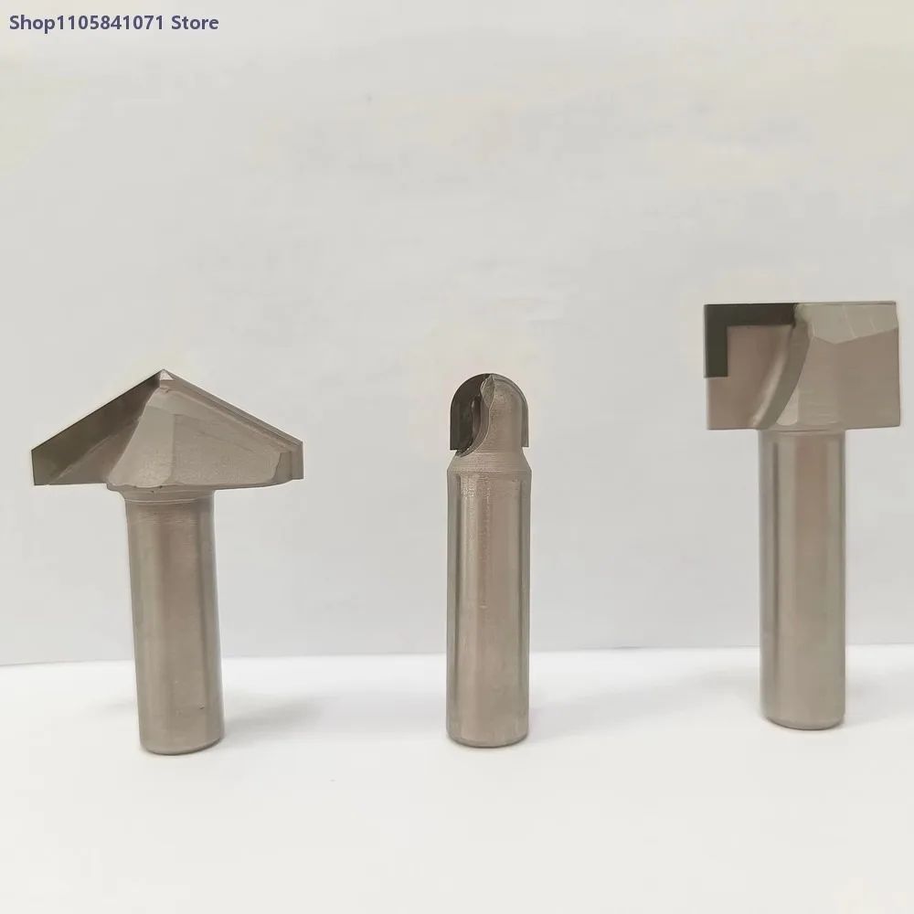 1/2 Inch 2 Flute PCD Diamond TCT Router Bit Round Bottom Milling Cutter CNC Woodworking Tool Custom ODM Support